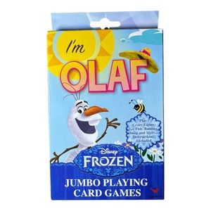 Cardinal Disney Frozen I'm Olaf Jumbo Playing Cards